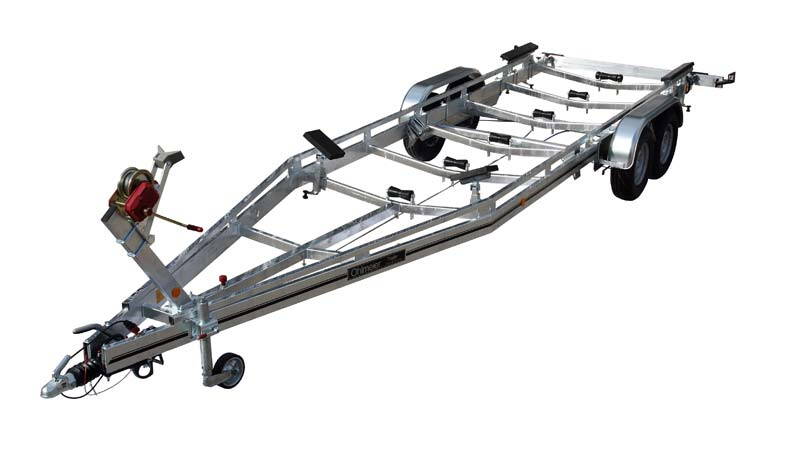 Ohlmeier Bootsanhänger Tandemachser