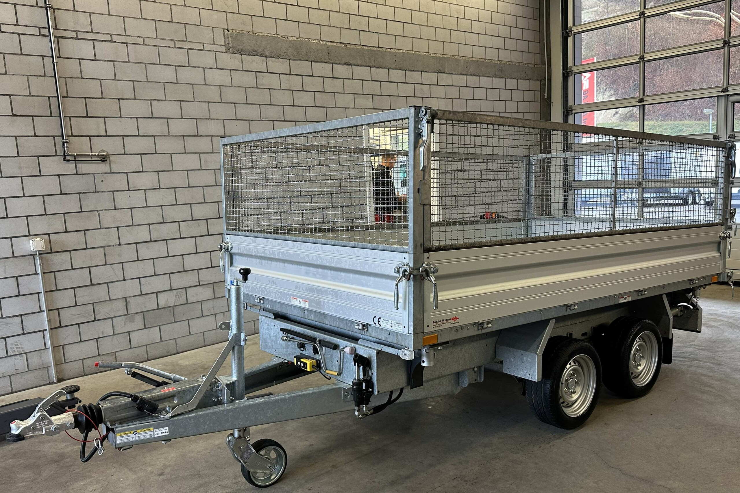 Tandem - Dreiseitenkipper HTK 3500.31 Alu