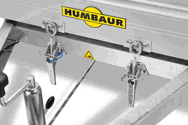 Humbaur Einachsanhänger HA - Aluminium kippbar