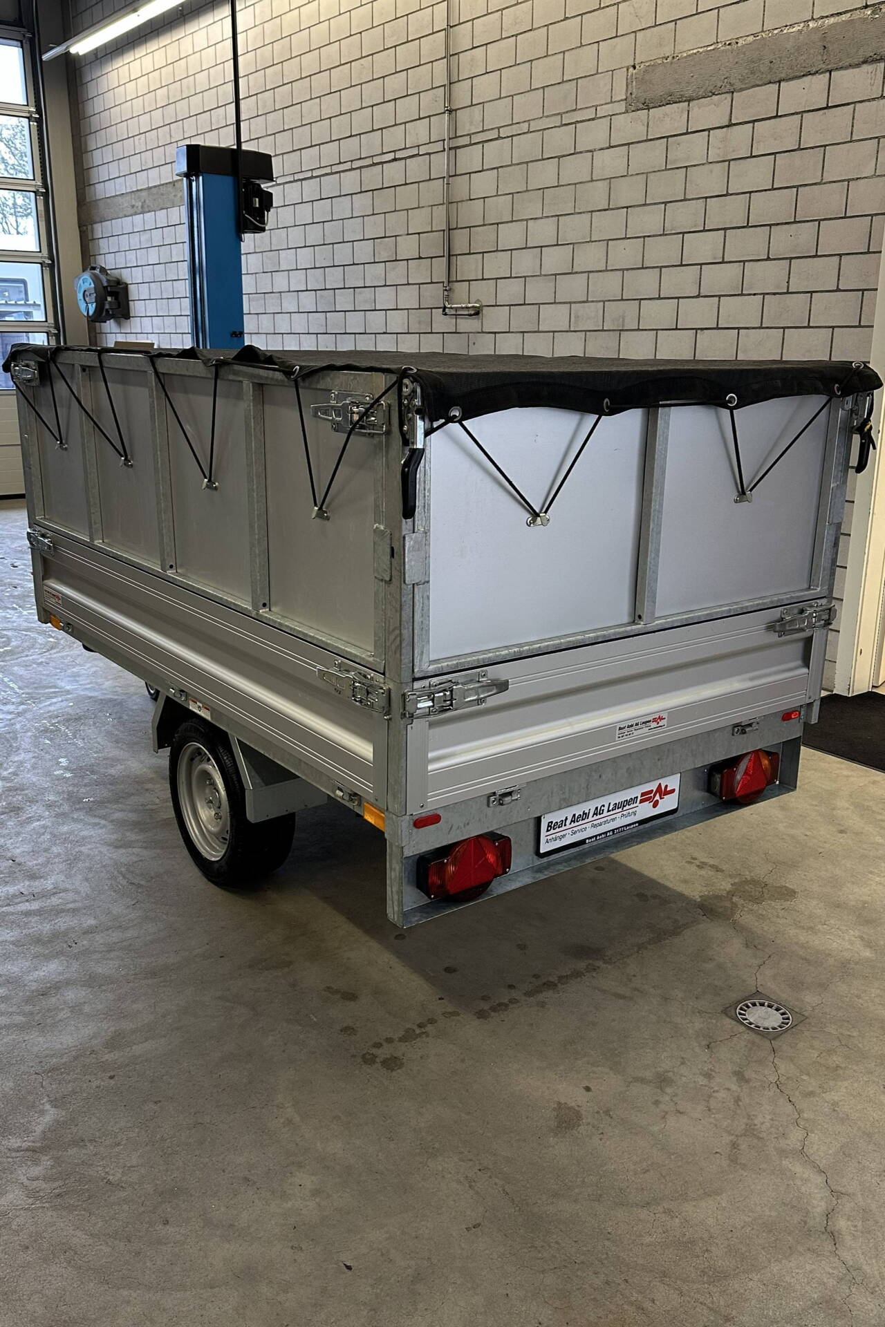 Occasion Humbaur 1-Achs Rückwärtskipper Occasion Humbaur 1-Achs Rückwärtskipper