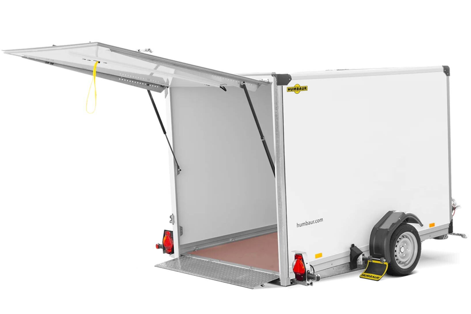 Humbaur Kofferanhänger Einachser Plywood absenkbar
