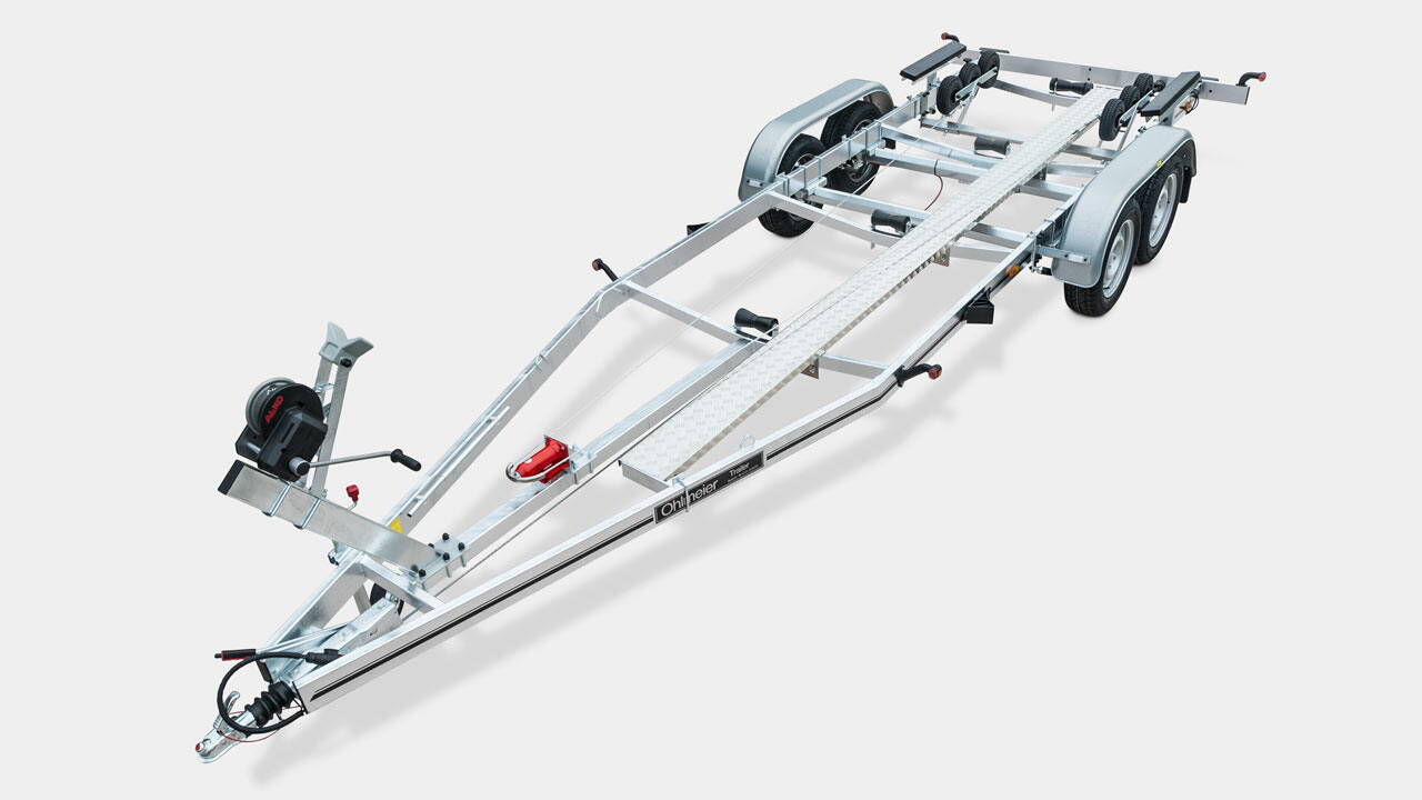 Ohlmeier Bootsanhänger Tandemachser